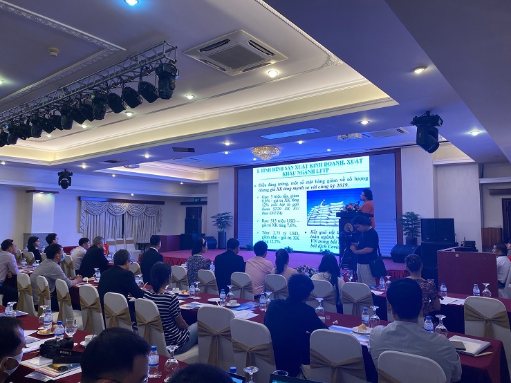 Bà Lý Kim Chi- Chủ tịch Hội lương thực thực phẩm TP. Hồ Chí Minh