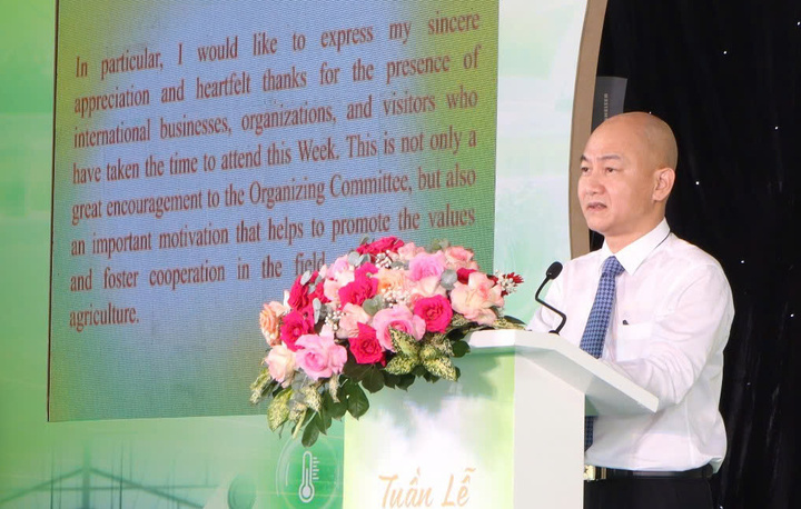 Ông Nguyễn Nguyên Phương - Phó Giám đốc Sở Công Thương TP. Hồ Chí Minh - phát biểu tại sự kiện. Ảnh: Thanh Minh